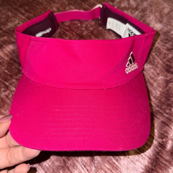 Adidas Bright Pink Sports Visor - Picture 7 of 7
